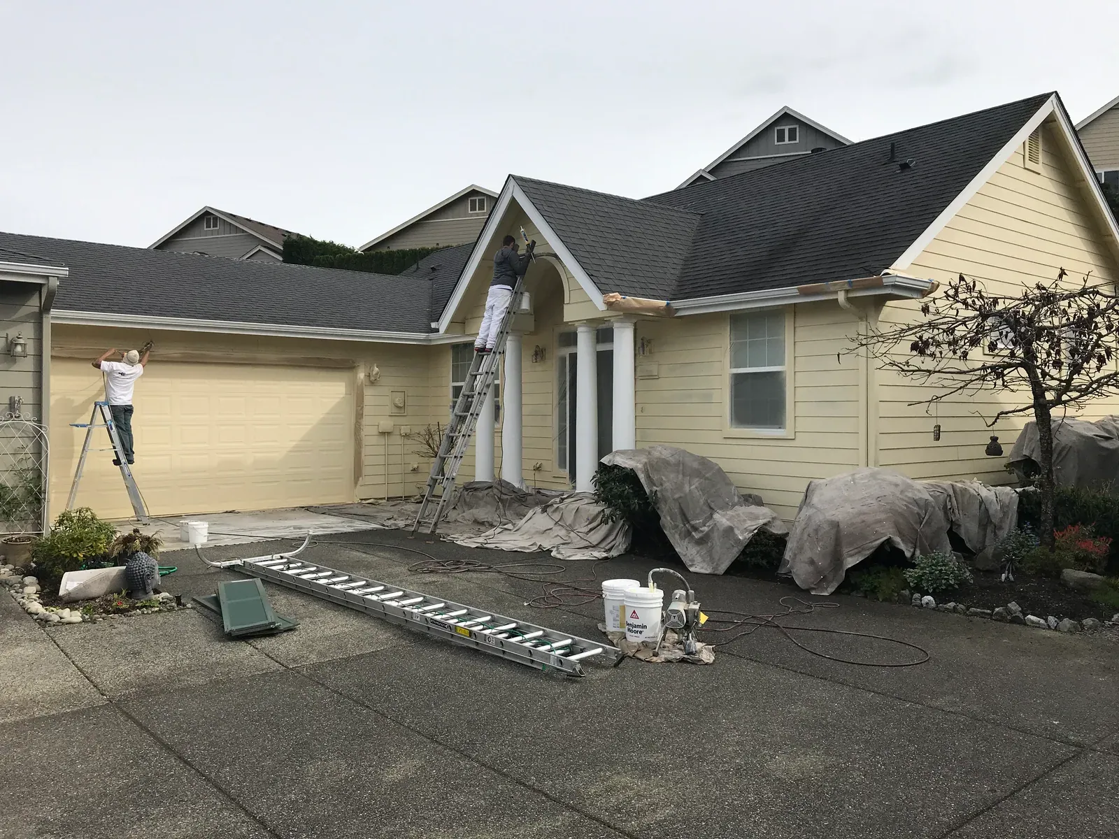 After painting by Cornerstone Painting, Eastside project 7